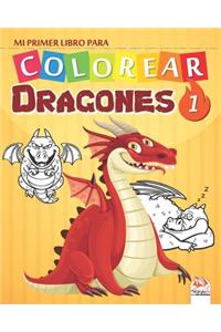 Mi primer libro para colorear - Dragones 1