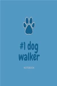 #1 dog walker notebook