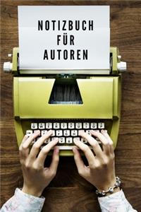Notizbuch für Autoren