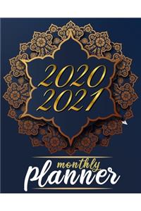 2020-2021 Monthly Planner
