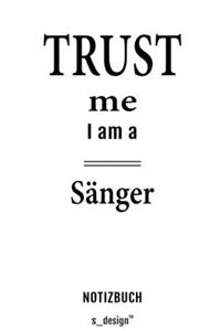 Notizbuch für Sänger