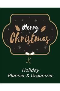 Merry Christmas Holiday Planner & Organizer