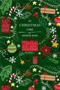 Christmas Card Address Book