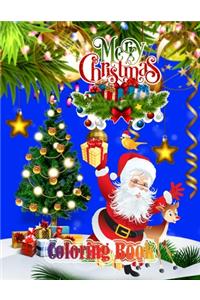 Merry Christmas Coloring Notebook