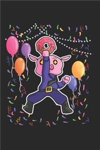 Funny Police Pig Notebook