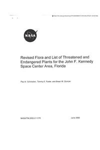 Revised Flora and List of Threatened and Endangered Plants for the John F. Kennedy Space Center Area, Florida