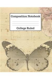 Composition Notebook College Ruled