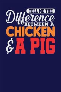 Tell Me the Difference Between a Chicken & a Pig