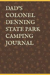 Dad's Colonel Denning State Park Camping Journal
