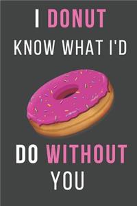 I Donut Know What I'd Do Without You