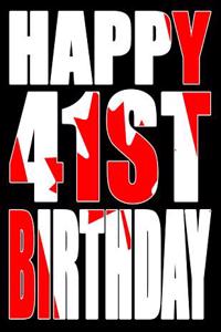 Happy 41st Birthday