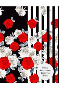 Work Attendance register Book