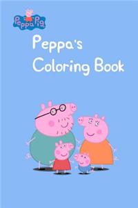 Peppa's Coloring Book