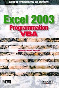 Excel 2003 Programmation VBA