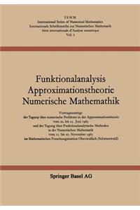 Funktionalanalysis Approximationstheorie Numerische Mathematik