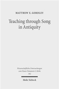 Teaching Through Song in Antiquity