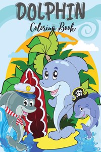 Dolphin Coloring Book