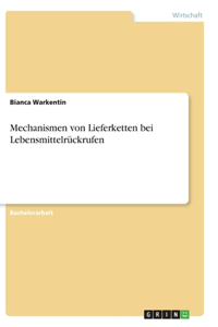 Mechanismen von Lieferketten bei Lebensmittelrückrufen