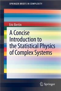 A Concise Introduction to the Statistical Physics of Complex Systems