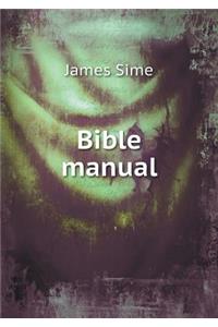 Bible manual