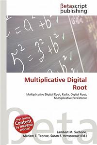 Multiplicative Digital Root
