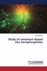 Study of samarium doped zinc borophosphates
