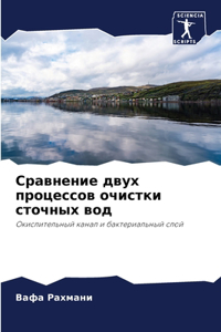 Сравнение двух процессов очистки сточных