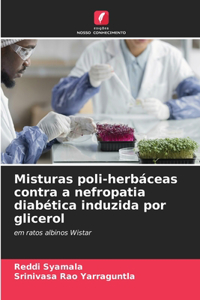 Misturas poli-herbáceas contra a nefropatia diabética induzida por glicerol