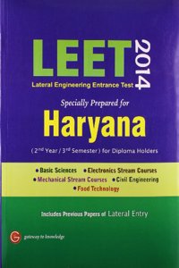 Leet 2014 (Haryana) For Diploma Holders