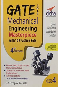 Gate 2017 Mechanical Engineering Masterpiece With 10 Practice Sets (6 In Book + 4 Online) 4Th Edition