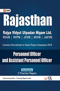 Rajasthan Personnel Officer and Assistant Personnel Officer 2018