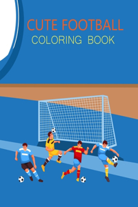 Cute Football Coloring Book