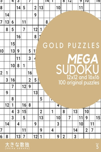 Gold Puzzles Mega Sudoku Book 5