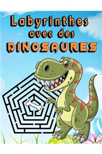 labyrinthes avec des dinosaures