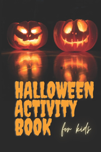 Halloween Activity Book for Kids