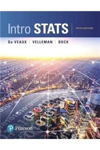 Intro STATS Plus Mylab Statistics with Pearson Etext -- 24 Month Access Card Package