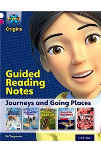 Project X Origins: White Book Band, Oxford Level 10: Journeys: Guided reading notes