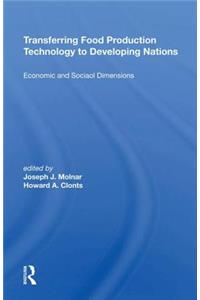 Transferring Food Production Technology To Developing Nations