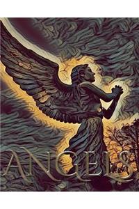 Angel Artist Blank Drawing Journal