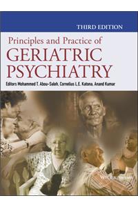 Principles and Practice of Geriatric Psychiatry