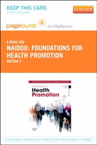 Foundations for Health Promotion - Elsevier eBook on Vitalsource (Retail Access Card)