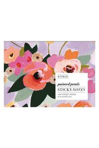 Painted Petals Sticky Notes