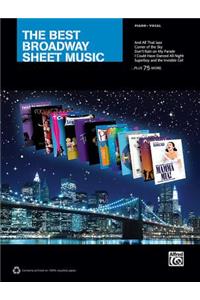 The Best Broadway Sheet Music