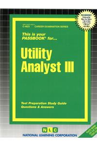 Utility Analyst III