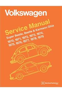 Volkswagen Super Beetle, Beetle & Karmann Ghia Official Service Manual