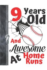 9 Years Old And Awesome At Home Runs