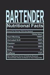 Bartender Nutritional Facts