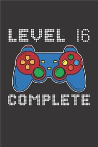 Level 16 Complete
