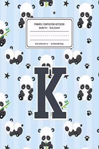 Primary Composition Notebook Grades K-2 Story Journal K
