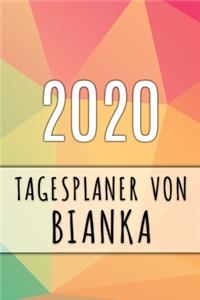 2020 Tagesplaner von Bianka